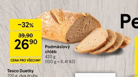 Podmáslový chléb 420 g