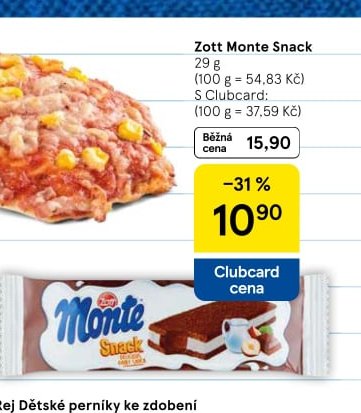Zott Monte Snack 29 g