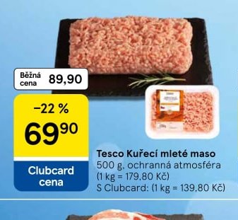 Tesco Kuřecí mleté maso