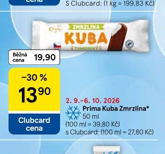 Prima Kuba Zmrzlina