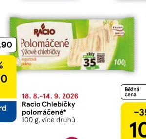 Racio Chlebíčky polomáčené