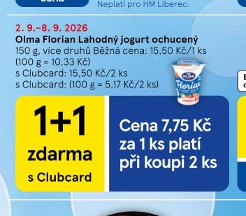 Olma Florian Lahodný jogurt ochucený