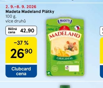 Madeta Madeland Plátky