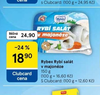 Rybex Rybí salát v majonéze