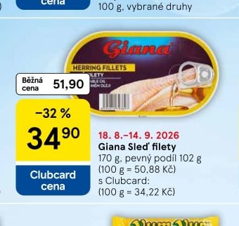 Giana Sled' filety