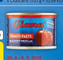 Giana Rajčatový protlak