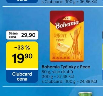 Bohemia Tyčinky z Pece
