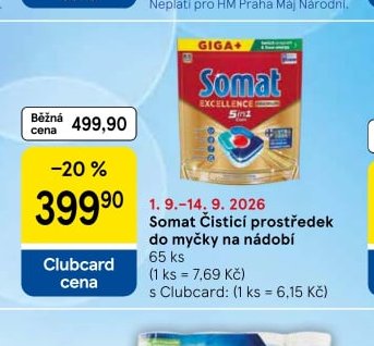 Somat Čisticí prostředek do myčky na nádobí
