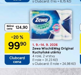 Zewa Wisch&Weg Original Kuchyňské utěrky