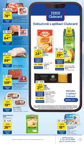 aktuální leták Tesco 2.9.2026-8.9.2026