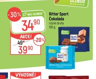 Ritter Sport Čokoláda