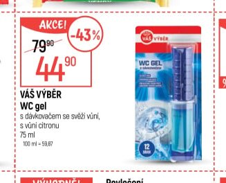 Váš Výběr WC gel