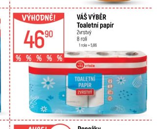 Váš Výběr Toaletní papír