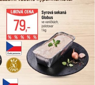 Syrová sekaná Globus