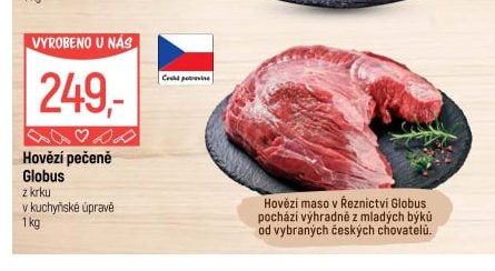 Hovězí pečeně Globus