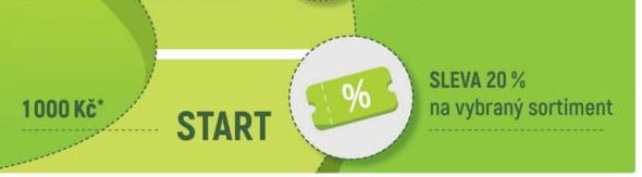 Sleva 20 % na vybraný sortiment