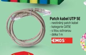 Patch kabel UTP 5E