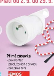 Přímá zásuvka