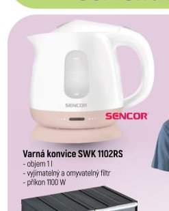 Varná konvice SWK 1102RS