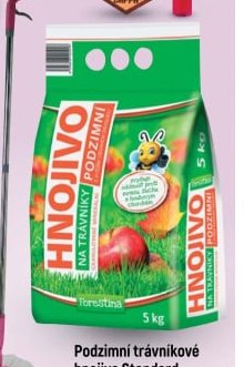 Podzimní trávníkové hnojivo Standard