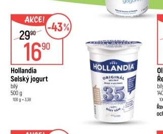 Hollandia Selský jogurt