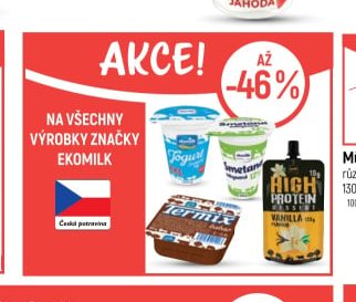 Ekomilk mléčné výrobky