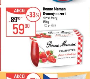 Bonne Maman ovocný dezert