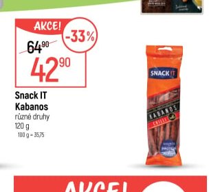 Snack IT Kabanos