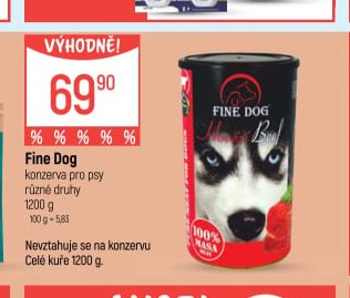 Fine Dog konzerva pro psy