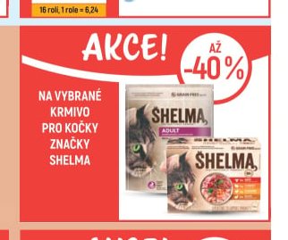 Krmivo pro kočky značky Shelma
