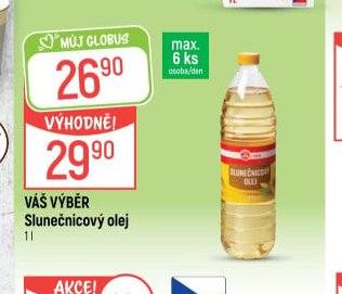 Váš Výběr Slunečnicový olej