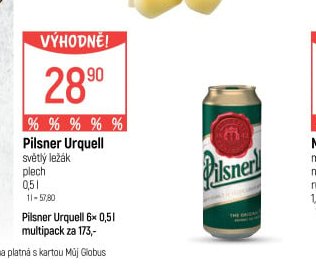 Pilsner Urquell světlý ležák
