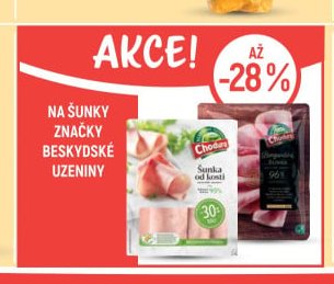 Na šunky značky Beskydské uzeniny