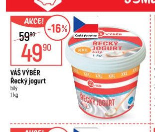 Váš Výběr Řecký jogurt