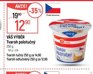 Váš Výběr Tvaroh polotučný