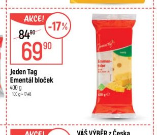 Jeden Tag Ementál bloček