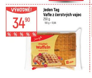 Jeden Tag Vafle z čerstvých vajec