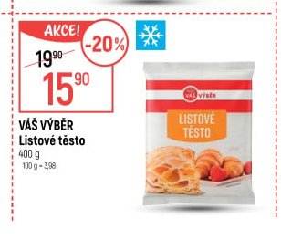 Váš Výběr Listové těsto