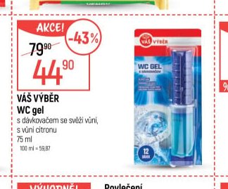 Váš Výběr WC gel