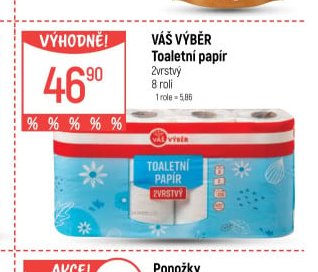 Váš Výběr Toaletní papír