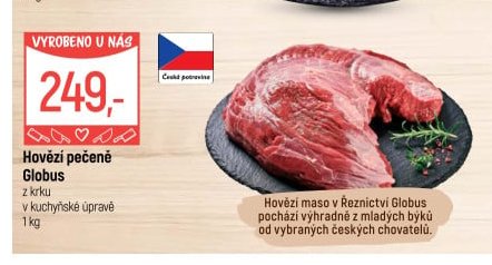 Hovězí pečeně Globus