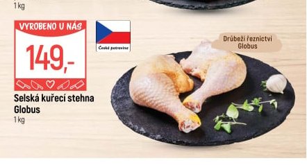 Selská kuřecí stehna Globus