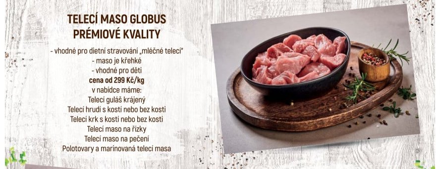 Telecí maso Globus