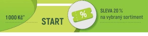 SLEVA 20 % na vybraný sortiment