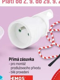 Přímá zásuvka