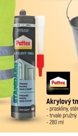 Akrylový tmel Pattex