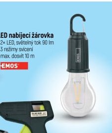 LED nabíjecí žárovka
