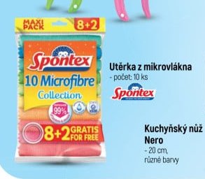 Utěrka z mikrovlákna Spontex