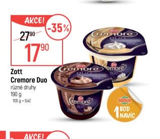 Zott Cremore Duo