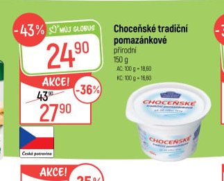 Choceňské tradiční pomazánkové